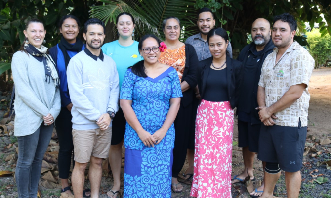 EMG cook Island training