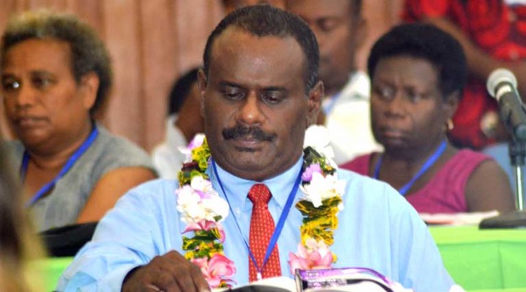 Minister of Foreign Affairs and External Trade, Jeremiah Manele