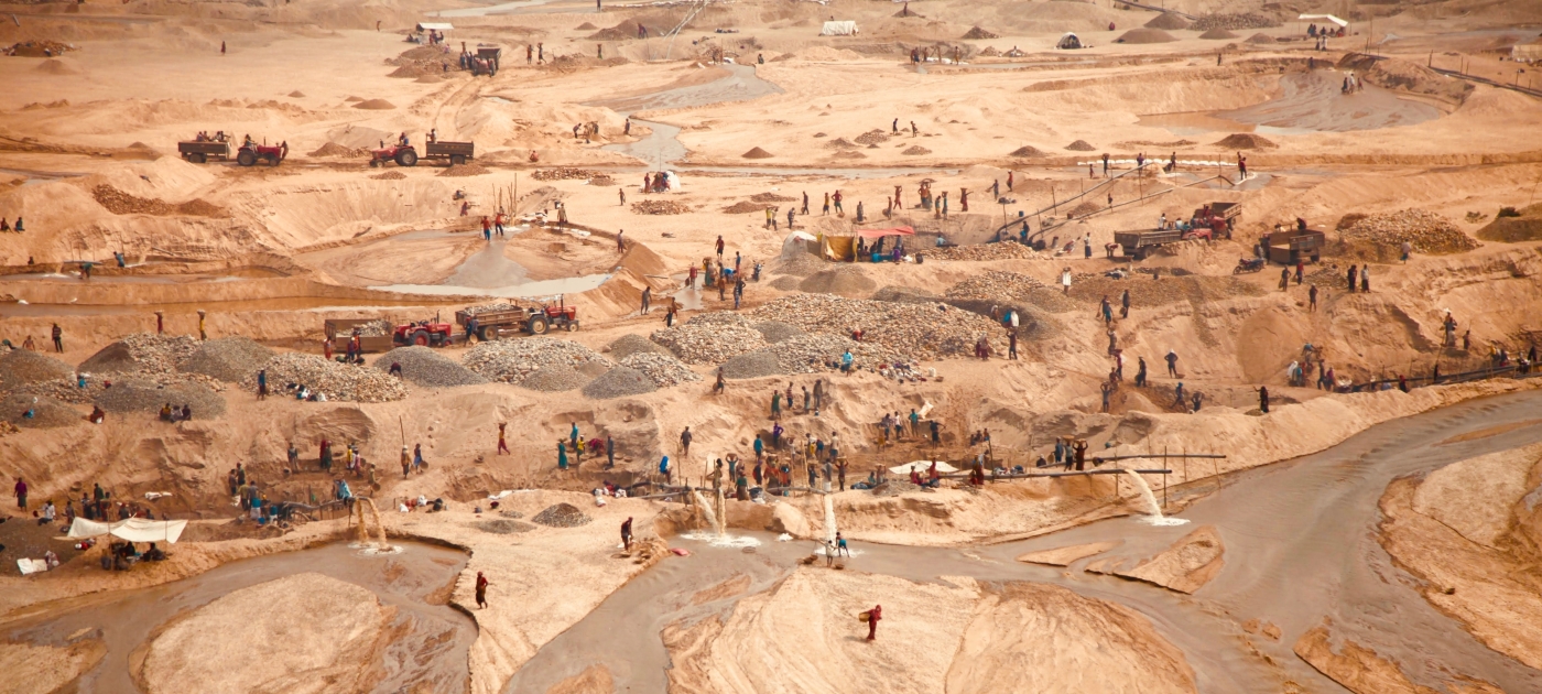 sand mining