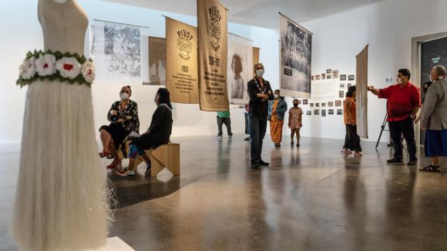 Katarina Teaiwa project Banaba touring exhibition curated by Yuki Kihara