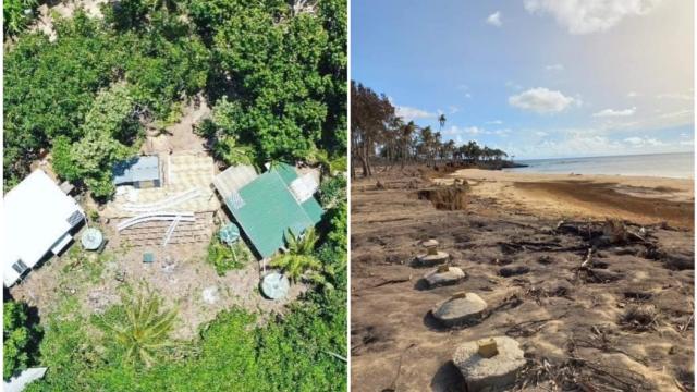 Tonga volcanic eruption