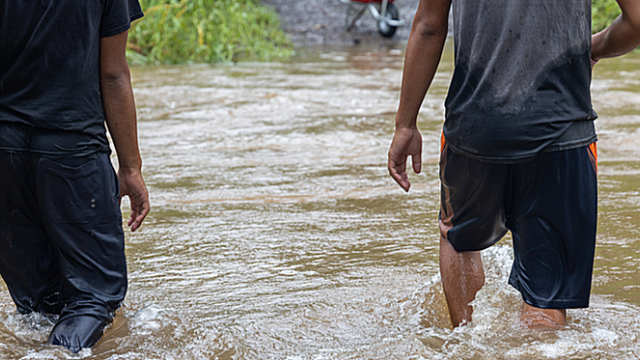 Maagiagi River bursts its banks (Photo: Piui Simi)