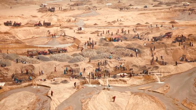 sand mining