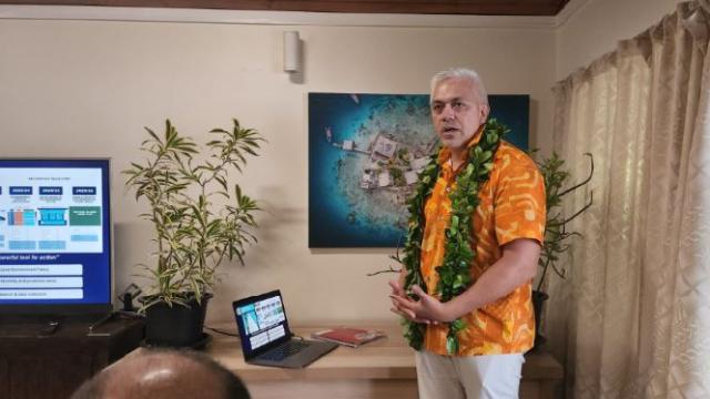 National Environment Service director Halatoa Fua. MARAE MOANA/23040238